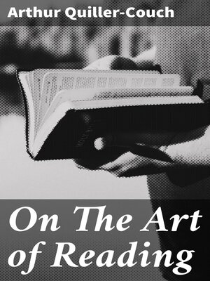cover image of On the Art of Reading